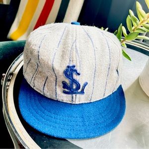 Ebbets Field Salt Lake City hat size 7 1/8